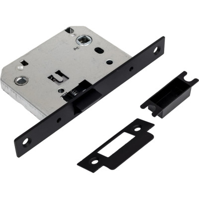 Сантехническая защелка PUERTO пластиковый язычок, черный B2B LB 2070 plastic Black