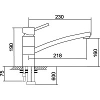 Кухонный Смеситель EMAR 3011.1 Сардоникс