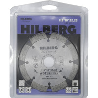 Диск алмазный отрезной Hilberg 115x22.23 Hard Materials Laser HM101
