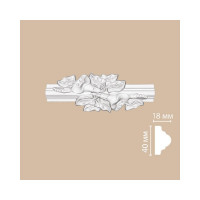 Декоративная вставка Decomaster 250x92x18 мм 97010-7