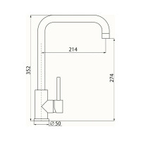Смеситель LONGRAN Stainless Steel Logic LM2105 SS