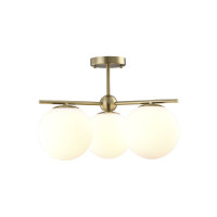 Люстра на штанге Crystal lux FELIZ SP-PL3 BRONZE/WHITE