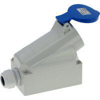 Настенная розетка INPIN 32A/230V/1P+N+E/IP44 CA1421