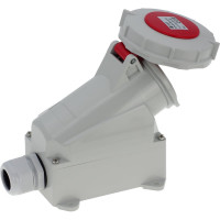 Настенная розетка INPIN 32A/400V/3P+E/IP67 CA1206