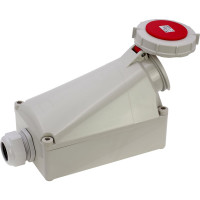 Настенная розетка INPIN 125A/400V/3P+N+E/IP67 CA143