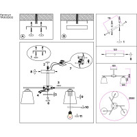Светильник на штанге Ambrella Light TRADITIONAL TR303202