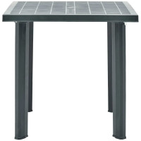 Стол IPAE-PROGARDEN FIOCCO 80х75 см, антрацит 60860