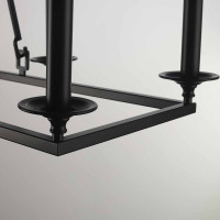 Люстра Citilux Маркиз замковая подвесная Чёрная CL471265