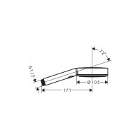 Ручной душ Hansgrohe Pulsify 1jet 24120000 00000094224