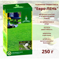 Газонная травосмесь Евро-Семена Евро-Лень 0.25 кг 51522