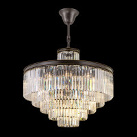 Хрустальная подвесная люстра Citilux Мартин Прозрачная CL332151