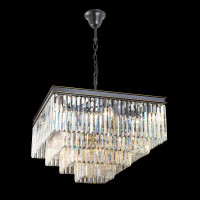 Хрустальная подвесная люстра Citilux Мартин Прозрачная CL332241