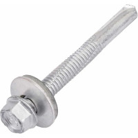 Самосверлящий винт Fasty sd12 c шайбой, 5.5x51 мм, Magnisilver 1000hrs, 100 шт. P15055510AMS