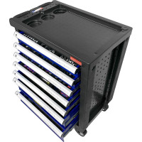 Тележка инструментальная WORKPRO 7 ящиков с 12 ложементами WP285002A