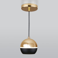 Накладной светильник Eurosvet DLS023, черный/золото a047804