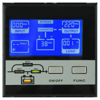 Источник бесперебойного питания HIDEN EXPERT 1 kVA/0,9 kW, 3x9А/ч UDC9201S-RT