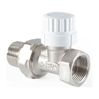 Термостатический клапан радиатора PROFACTOR прямой, с преднастройкой, 3/4 PF RVT 981