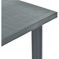 Стол IPAE-PROGARDEN FIOCCO 80х75 см, антрацит 60860