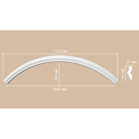 Радиус круга 1/4 Decomaster (Rнар. 810|5|Rвн. 750 мм) 897022-150