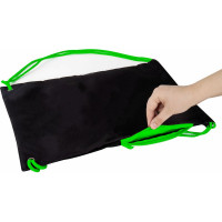 Мешок для обуви BRAUBERG 43x33 см, neon green 271625