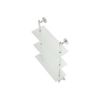 Настенная витрина Migliore MIRELLA 40x72 см, стекло/хром 17232