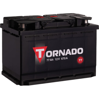 Аккумулятор Tornado 6ст 77 NR 670 А CCA 577112080