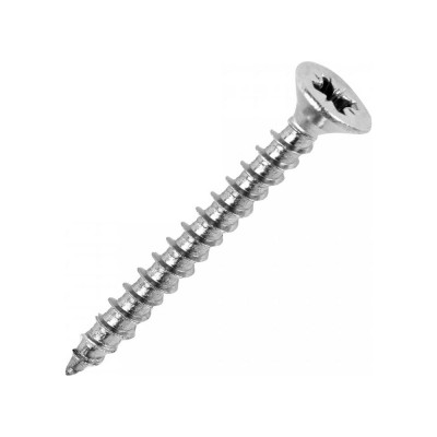 Универсальный саморез с потайной головкой Промрукав острый, 4,5x35, цинк, 1000 шт. PR08.8738