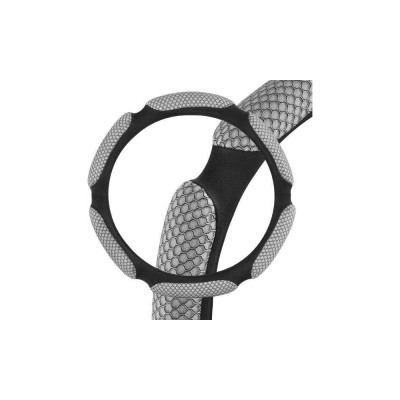 Оплетка SKYWAY Sponge snood 6 подушечек, L, серая, экокожа S01102246