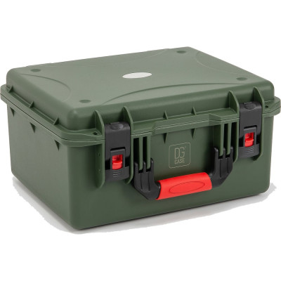 Кейс герметичный ударопрочный DGCASE, IP67, 435х340х220 80-02-olive DGCASE@80-02-olive