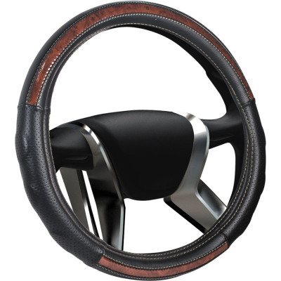 Оплетка руля AZARD Senator New Jersey M кожа черная OPLS1401