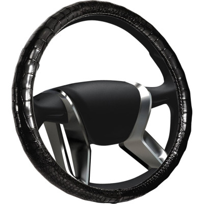 Оплетка руля AZARD Senator Florida M винил черная OPLS0703