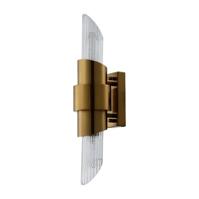 Бра Crystal lux JUSTO AP2 BRASS