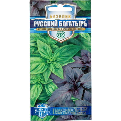 ГАВРИШ Семена Базилик Русский богатырь, смесь 0,1 г 191223293
