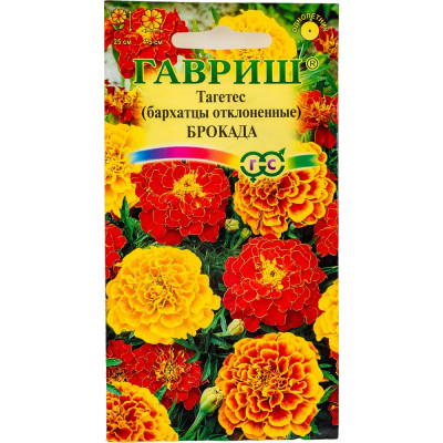 ГАВРИШ Бархатцы откл. Брокада, смесь (Тагетес) 0,3 г 1026999420