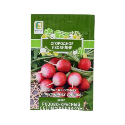 Агрохолдинг ПОИСК Редис Розово-красный с белым кончиком 2гр ОИ 833725