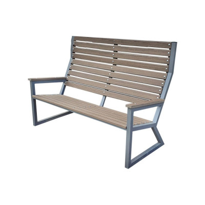 Уличные лестницы Диван уличный Патио из металла и ДПК 100x150x65 MP-DIVAN-PATIO