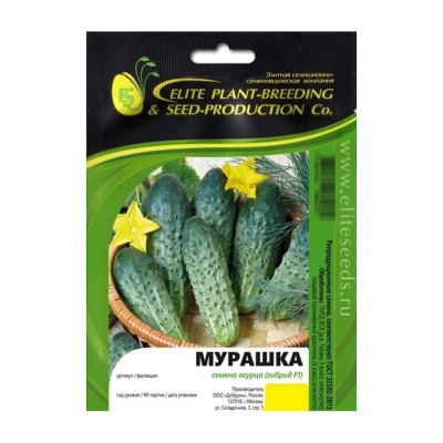 ELITE PLANT-BREEDING & SEED PRODUCTION Co. Мурашка F1 семена огурца 500 шт ЭС мини 1071860303