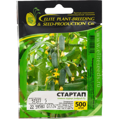 ELITE PLANT-BREEDING & SEED PRODUCTION Co. Стартап + f1 семена огурца 500 шт эс мини 1071860780