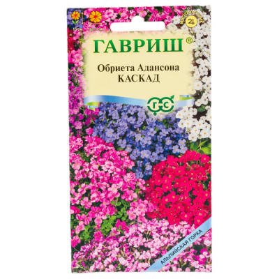 ГАВРИШ Обриета Каскад, смесь окрасок 0,05 г сер. Альпийская горка 001212