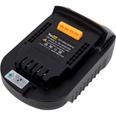 TopON Адаптер Makita 18V Li-ion Battery для DeWALT 18V/20V Li-ion battery TOP-MAK-DEW18/20