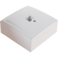 Компьютерная одноместная розетка Volsten V01-32-C11-S, 9861