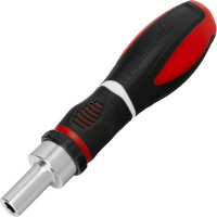 Реверсивная отвертка с набором бит MATRIX MASTER CrV, 11 шт. 11546