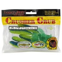 Съедобные искусственные твистеры LUCKY JOHN LJ Pro Series CRUSHER GRUB 3,9in, цвет T50, 5шт. 140157-T50
