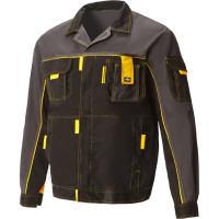 Костюм СОЮЗСПЕЦОДЕЖДА Профессионал-2 GEN черный/графит/желтый, р.60-62, рост 182-188 2000000096681