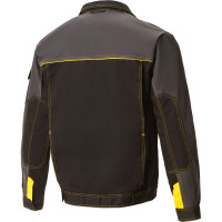 Костюм СОЮЗСПЕЦОДЕЖДА Профессионал-2 GEN черный/графит/желтый, р.60-62, рост 182-188 2000000096681