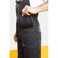 Костюм СОЮЗСПЕЦОДЕЖДА Профессионал-2 GEN черный/графит/желтый, р.60-62, рост 182-188 2000000096681