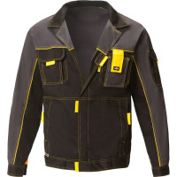 Костюм СОЮЗСПЕЦОДЕЖДА Профессионал-2 GEN черный/графит/желтый, р. 52-54 рост 182-188 2000000096643