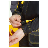 Костюм СОЮЗСПЕЦОДЕЖДА Профессионал-2 GEN черный/графит/желтый, р.44-46, рост 170-176 2000000096599