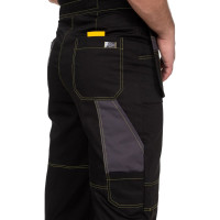 Костюм СОЮЗСПЕЦОДЕЖДА Профессионал-2 GEN черный/графит/желтый, р.44-46, рост 170-176 2000000096599