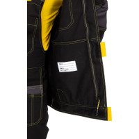 Костюм СОЮЗСПЕЦОДЕЖДА Профессионал-2 GEN черный/графит/желтый, р.44-46, рост 170-176 2000000096599